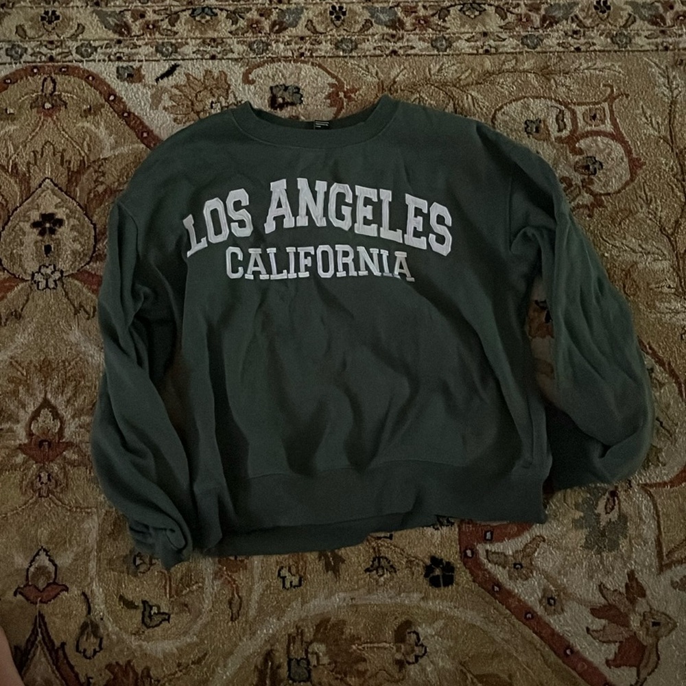 Green, Forever 21 pullover